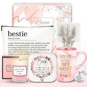 Pink and White Bestie Gift Set